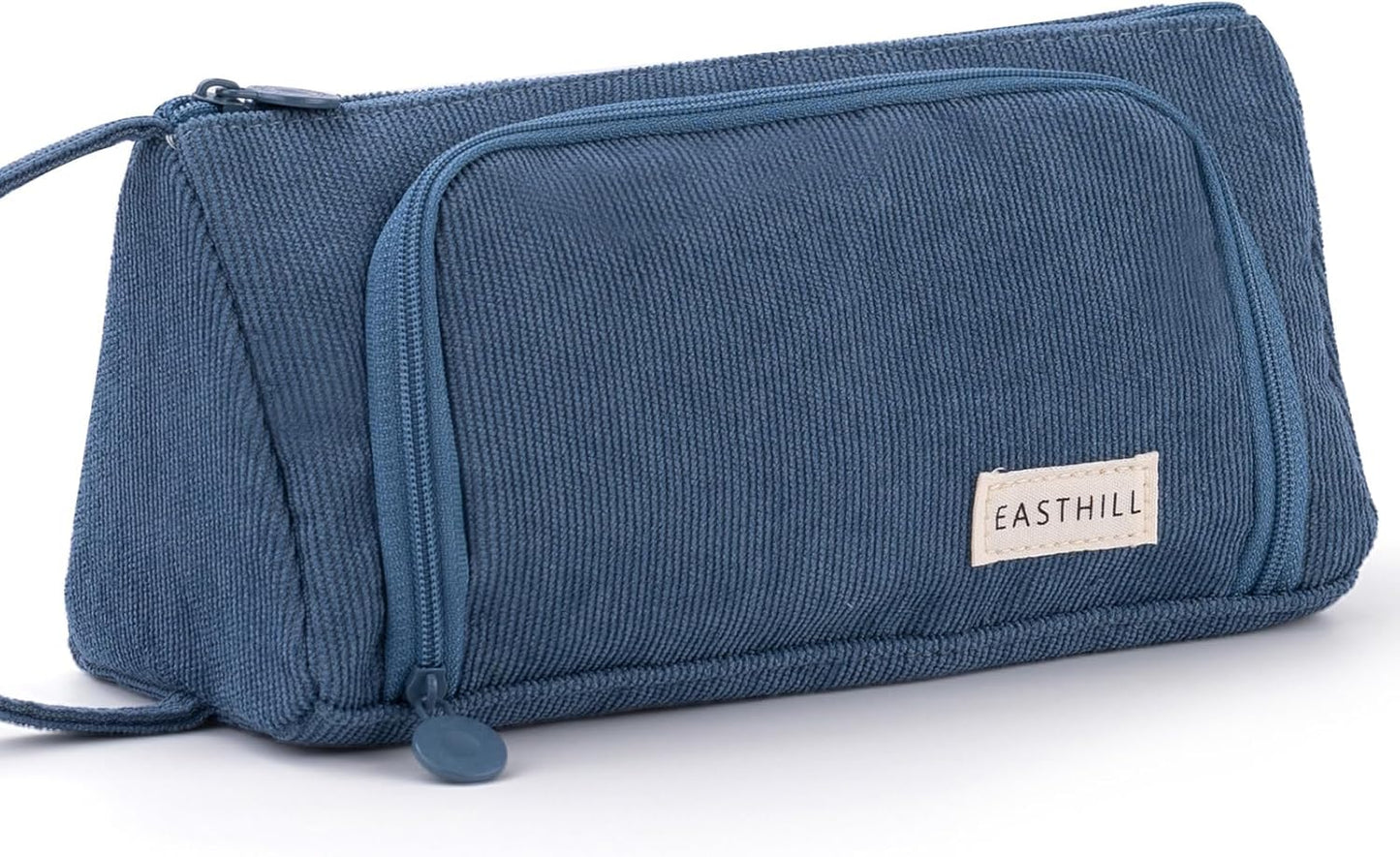 Big Capacity Pencil Case Pouch Pen Case Simple Stationery Bag School College Office Organizer for Teens Girls Adults Student, Plaid White, 8.4 X 4.5 X 1.4 Inches, Simple,Travel