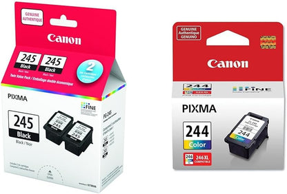 Genuine  PG-245XL HIGH Yield Twin Ink Cartridge Value Pack, Black, 2-Pack