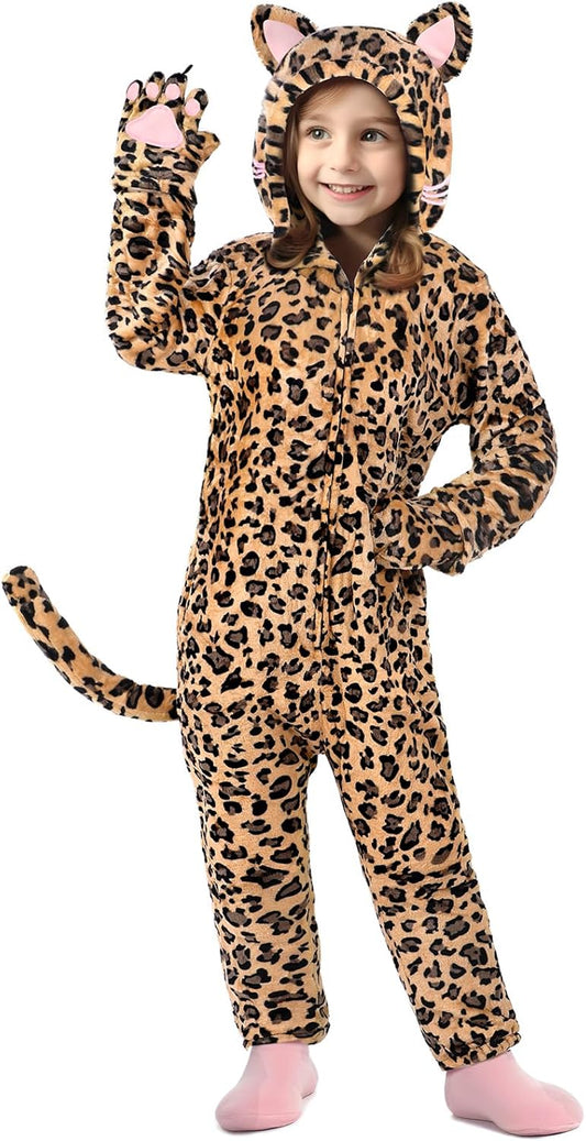Cat Costume for Girls, Noir Costume, Onesie Costume for Kids, Halloween Costumes for Kids Girls