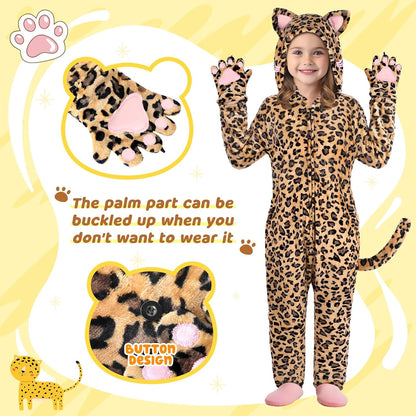 Cat Costume for Girls, Noir Costume, Onesie Costume for Kids, Halloween Costumes for Kids Girls